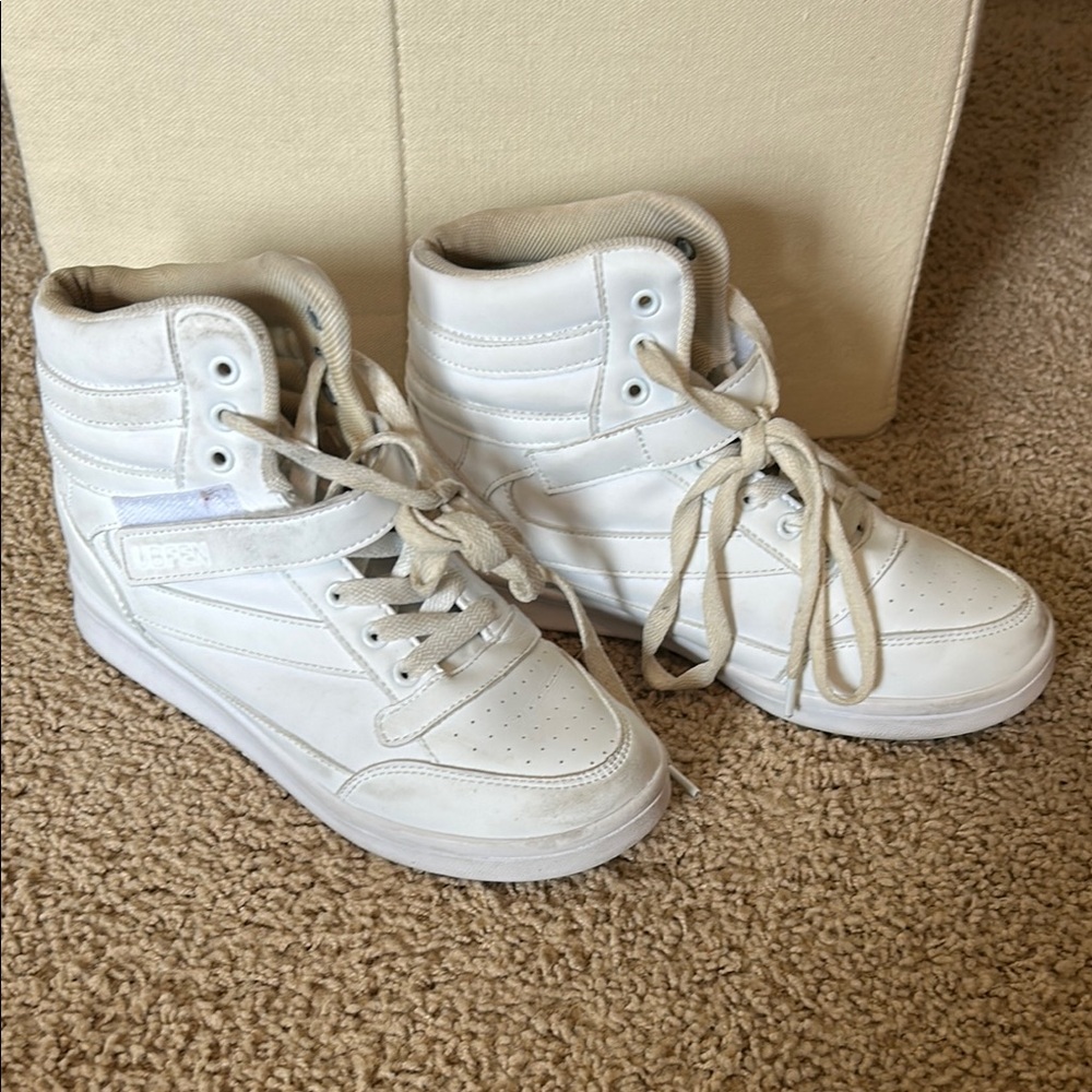 Vans Classic White High-Top Sneakers